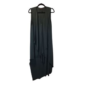 Elegant Sleeveless Dark Green Dress BCBGMAXAZRIA Size XXS